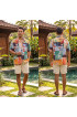Hand Printed Rayon Shirt Hand Printed Rayon Shirt